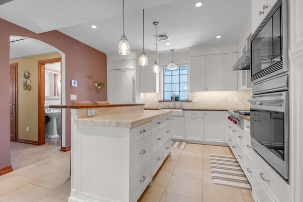 Interior, Kitchen, Pendant Lights, Recessed Lighting