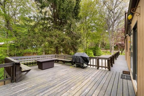 Exterior, Wood Texture Flooring