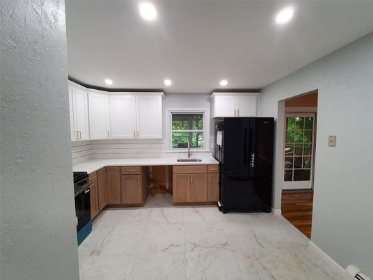 Interior, Kitchen, Marble, Recessed Lighting
