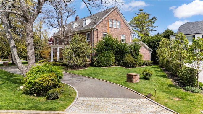 Exterior, Facade, Brick Facade, Tudor Revival