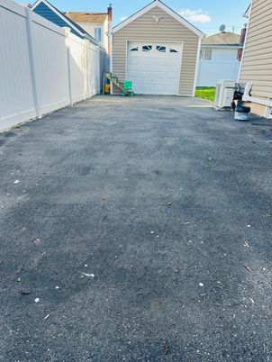 Backyard, Detached Garage, Exterior