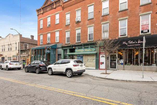 Exterior, Facade, Brick Facade, Condo Building