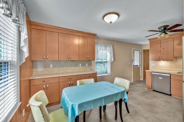 Dining room, Interior, Kitchen