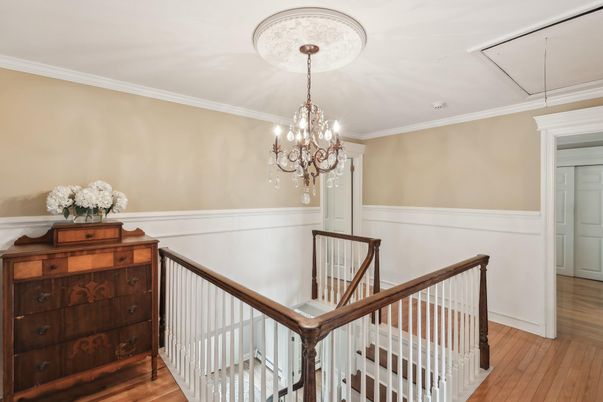Chandelier, Interior, Wood Texture Flooring