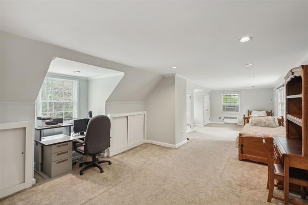 Bedroom, Home Office, Interior, Recessed Lighting