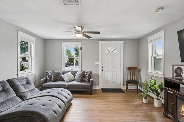 Fireplace, Interior, Living room, Wood Texture Flooring