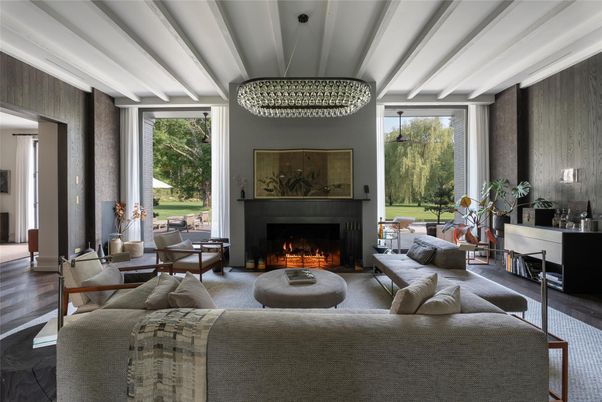 Fireplace, Interior, Living room, Wood Texture Flooring
