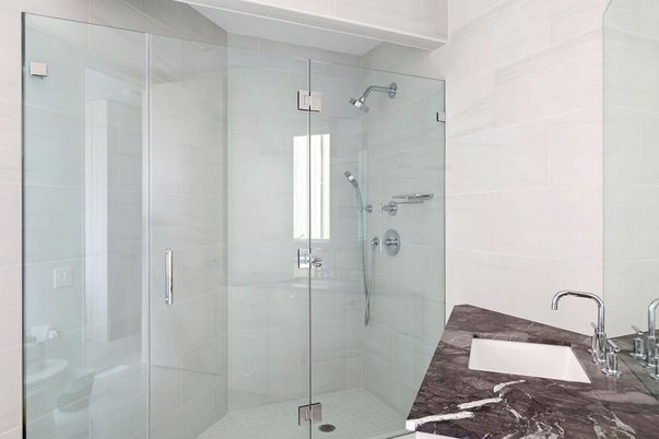 Bathroom, Glass Shower, Interior