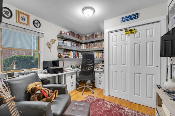 Home Office, Interior, Wood Texture Flooring