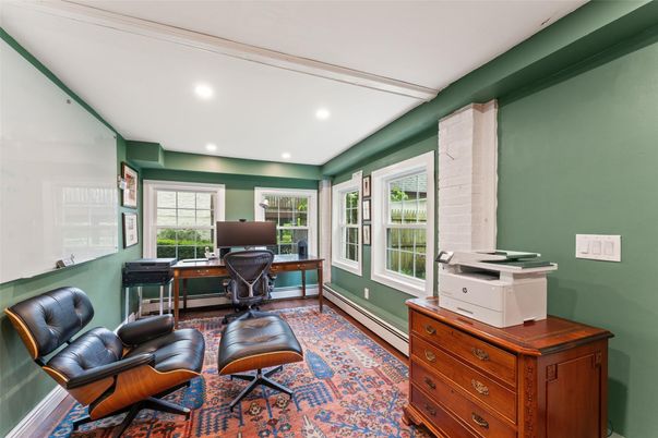 Home Office, Interior, Recessed Lighting