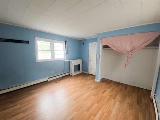 Empty room, Fireplace, Interior, Wood Texture Flooring