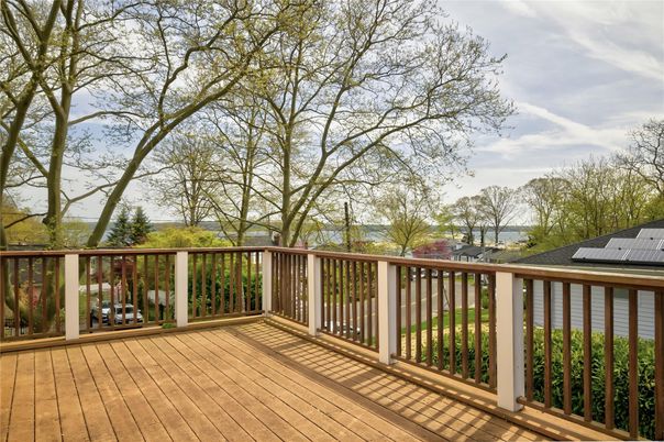 Exterior, Solar Panels, Wood Texture Flooring