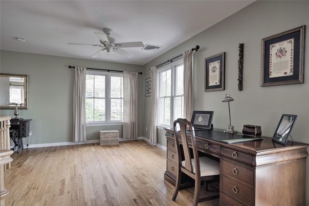 Home Office, Interior, Wood Texture Flooring