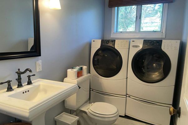 Bathroom, Interior, Washer