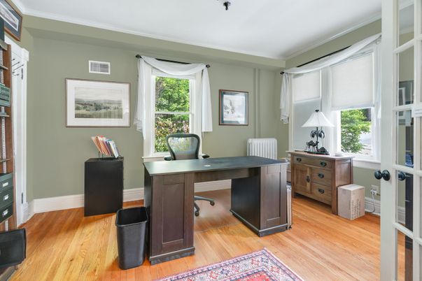 Home Office, Interior, Wood Texture Flooring