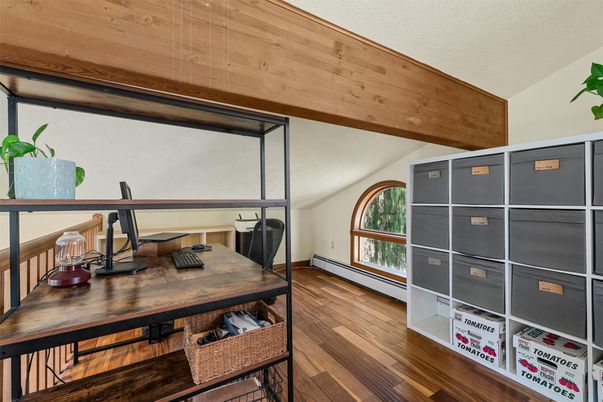 Home Office, Interior, Wood Texture Flooring