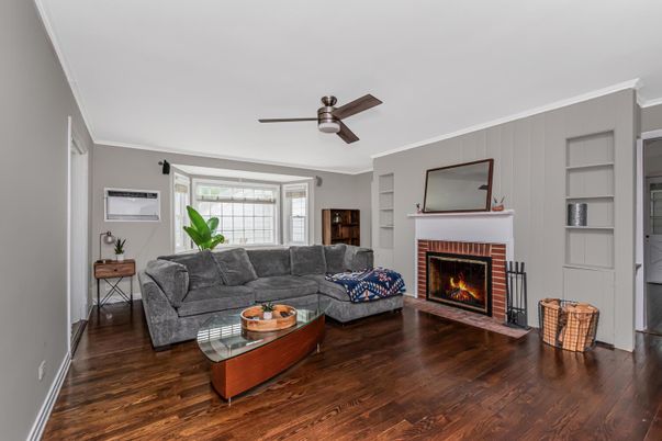 Fireplace, Interior, Living room, Wood Texture Flooring