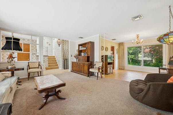 Chandelier, Home Office, Interior, Wood Texture Flooring