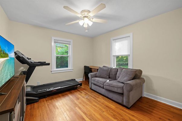 Fitness Equipment, Interior, Wood Texture Flooring