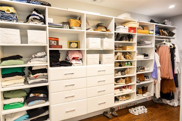 Interior, Recessed Lighting, Walk-in Closets, Wood Texture Flooring