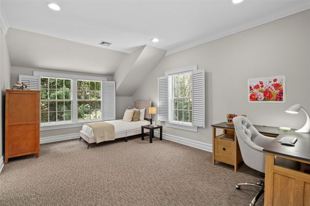 Bedroom, Home Office, Interior, Recessed Lighting