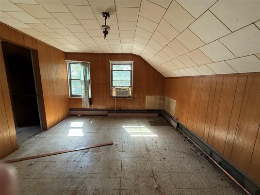 Empty room, Interior, Wooden Walls