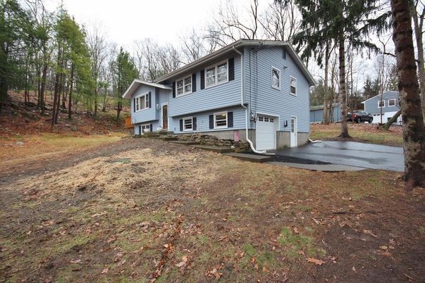 Attached, Backyard, Exterior, Facade, Raised Ranch