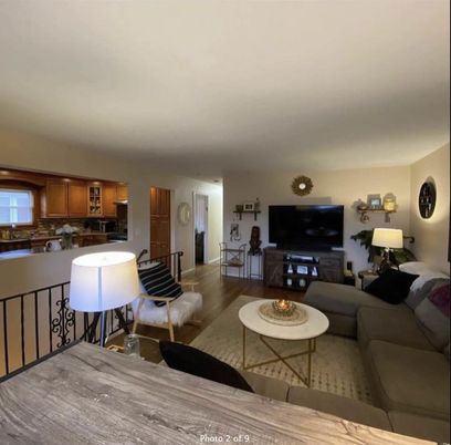 Interior, Kitchen, Living room, Wood Texture Flooring