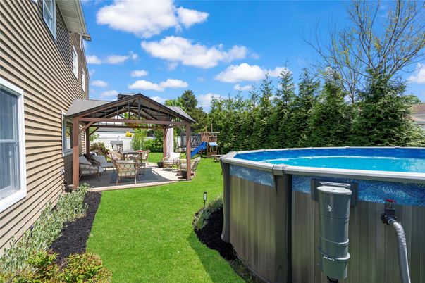 Backyard, Exterior, Hot Tub, Playground, Pool