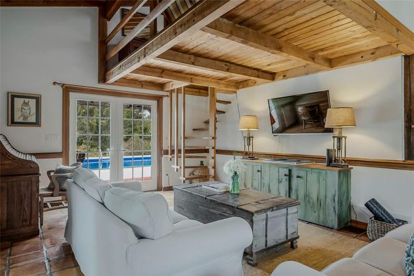 Interior, Living room, Wooden Beams, Wooden Ceilings