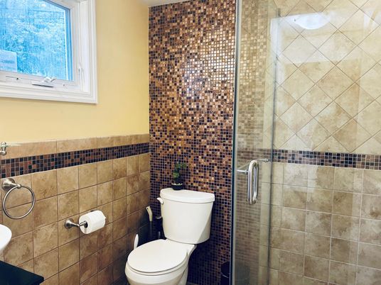 Bathroom, Glass Shower, Interior