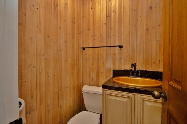 Bathroom, Interior, Wooden Walls