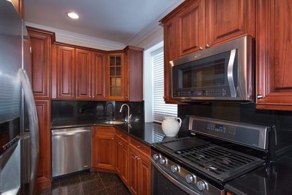 Interior, Kitchen, Recessed Lighting, Stainless Steel Appliances