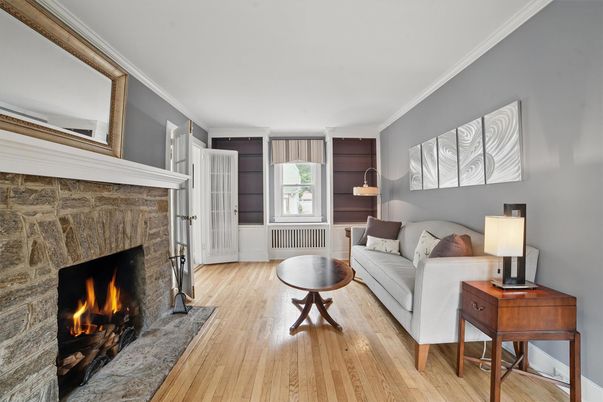 Fireplace, Interior, Living room, Wood Texture Flooring
