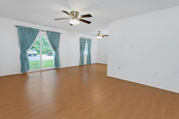 Empty room, Interior, Wood Texture Flooring