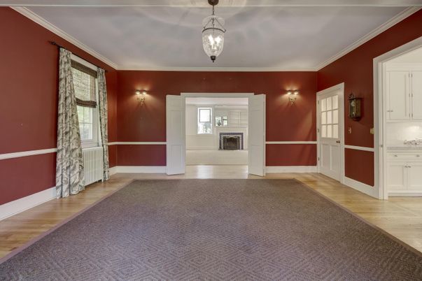 Empty room, Fireplace, Interior, Wood Texture Flooring