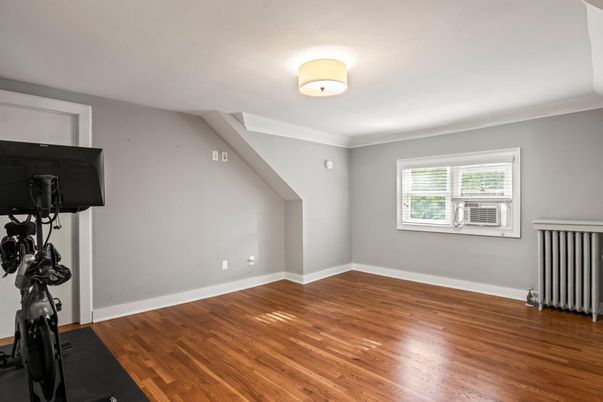 Fitness Equipment, Interior, Wood Texture Flooring