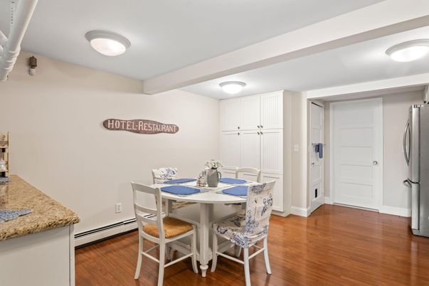 Dining room, Interior, Wood Texture Flooring