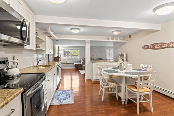 Dining room, Interior, Kitchen, Wood Texture Flooring