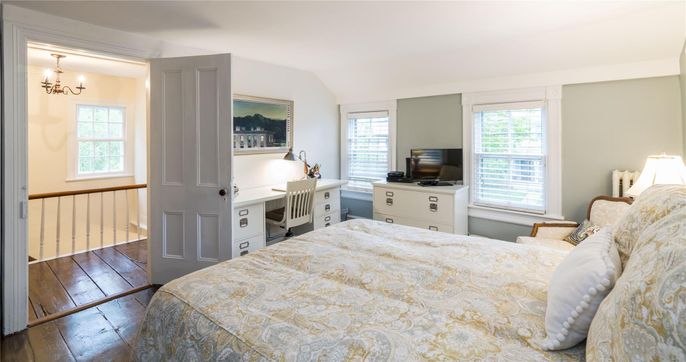 Bedroom, Chandelier, Interior, Wood Texture Flooring