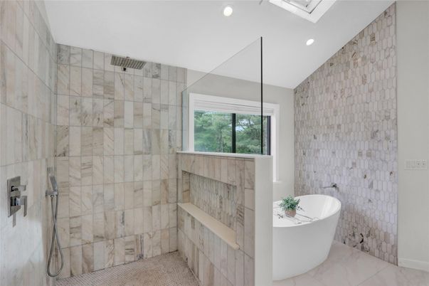 Bathroom, Free Standing Baths, Interior, Recessed Lighting