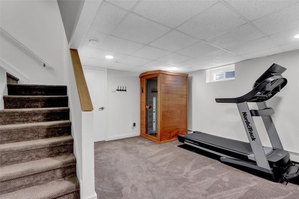 Fitness Equipment, Interior, Recessed Lighting