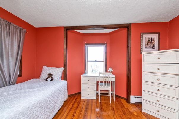 Bedroom, Home Office, Interior, Wood Texture Flooring