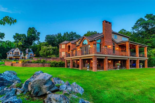 Backyard, Exterior, Facade, Brick Facade, Tudor Revival