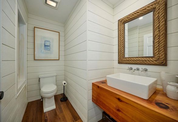 Bathroom, Interior, Wood Texture Flooring