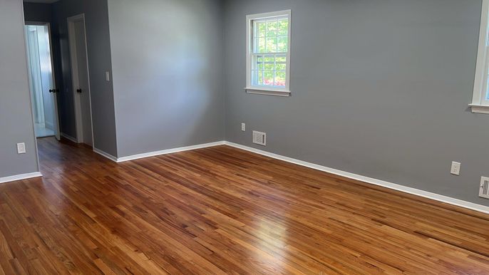 Empty room, Interior, Wood Texture Flooring