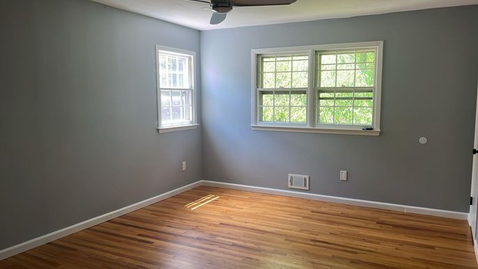 Empty room, Interior, Wood Texture Flooring