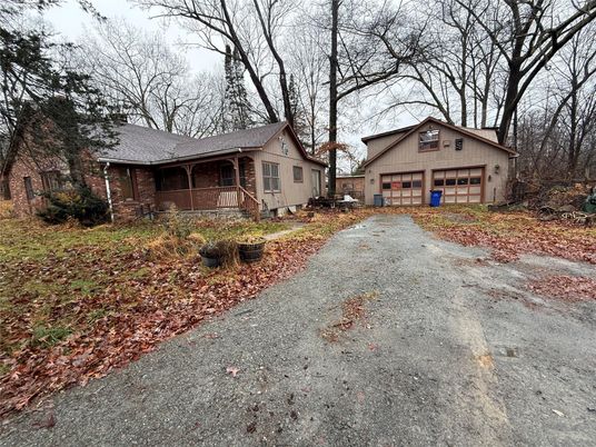 Attached, Backyard, Exterior, Facade, Log Home