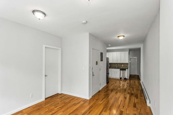 Empty room, Interior, Kitchen, Wood Texture Flooring