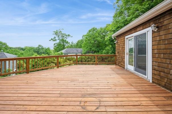 Exterior, Wood Texture Flooring